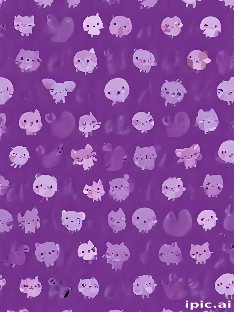 cute purple background