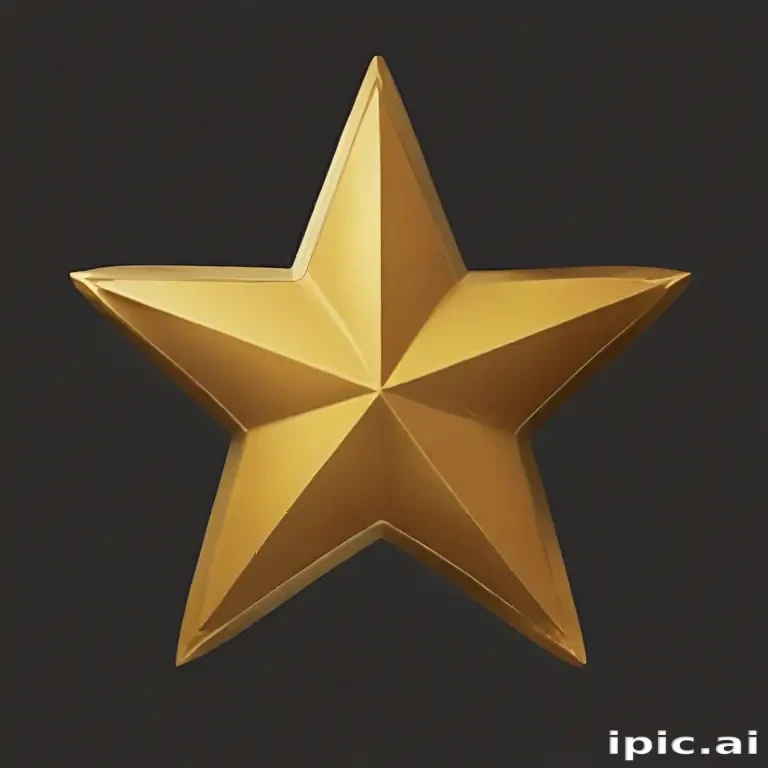 gold star sticker png