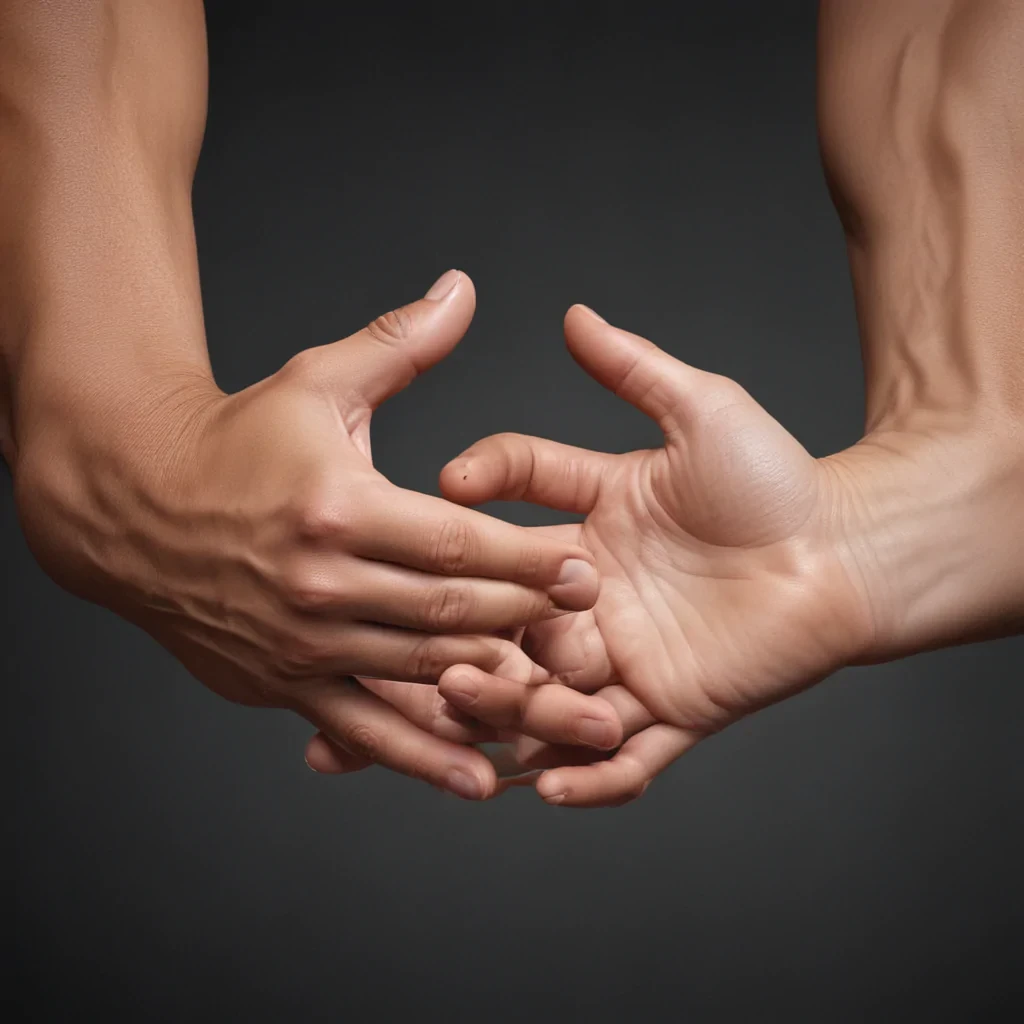 hands reaching out png