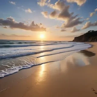 beach iphone