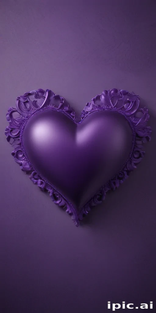 wallpaper purple heart