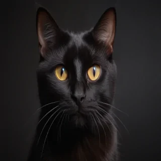 black cat png