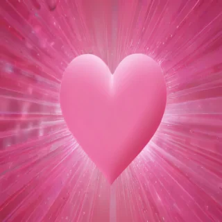 pink heart background