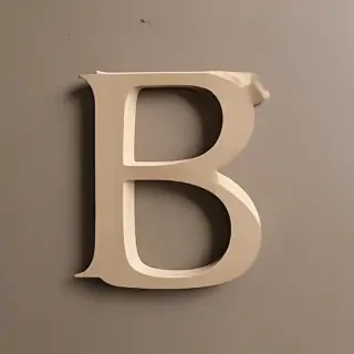 b font
