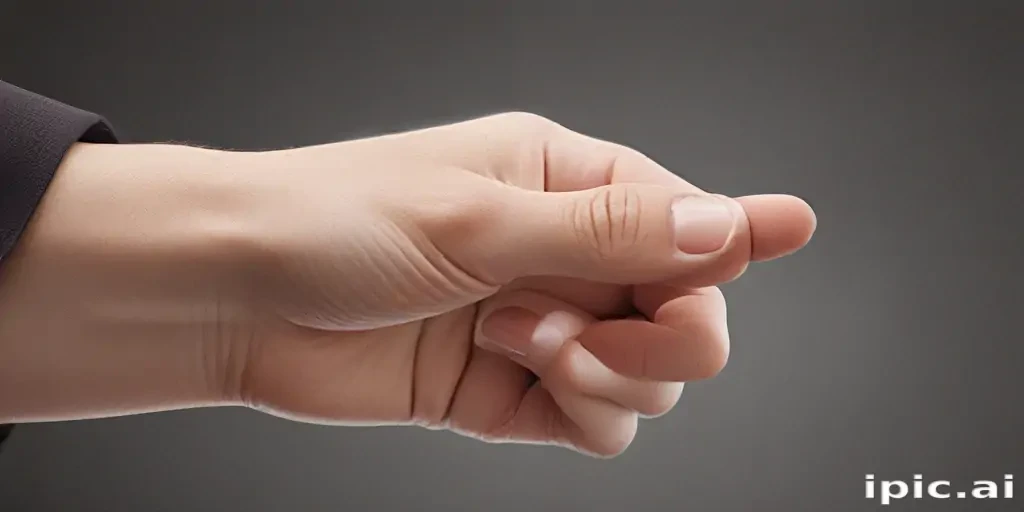 finger point png