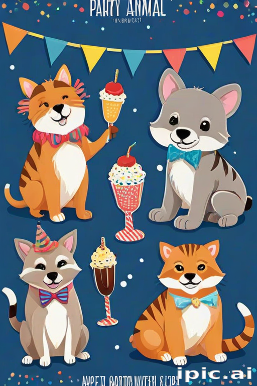 party animal clipart