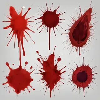 blood splatters png