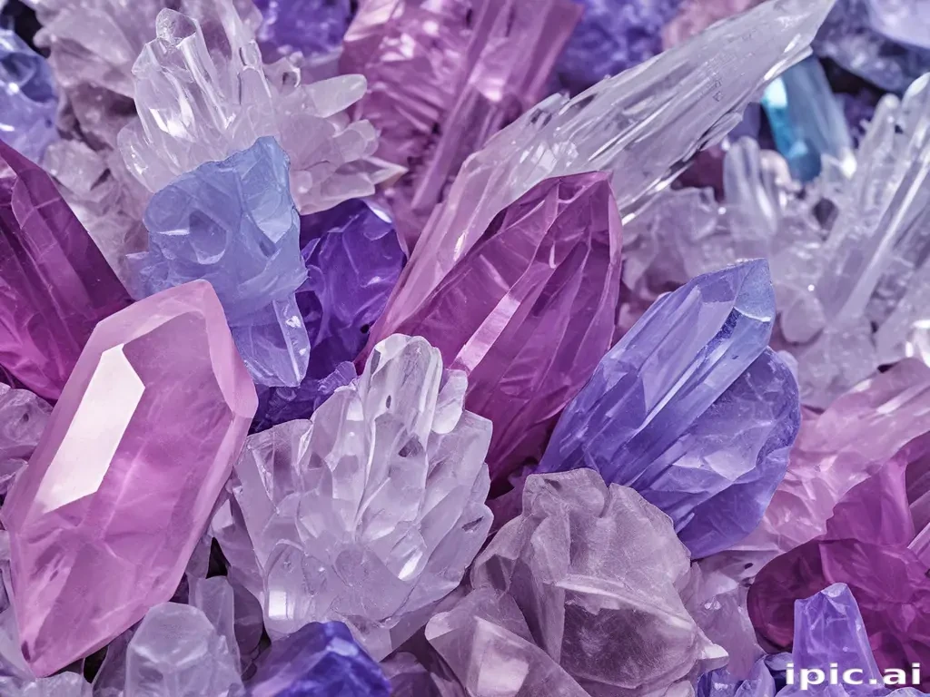 crystals background
