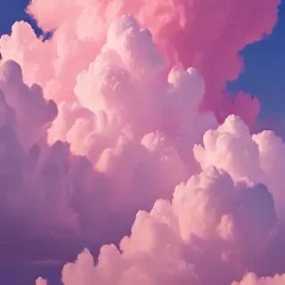pink clouds wallpaper