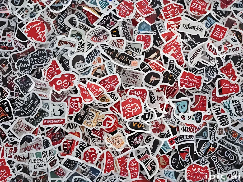 sticker texture