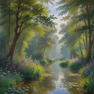 claude monet wallpaper