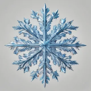 snowflake clipart transparent background