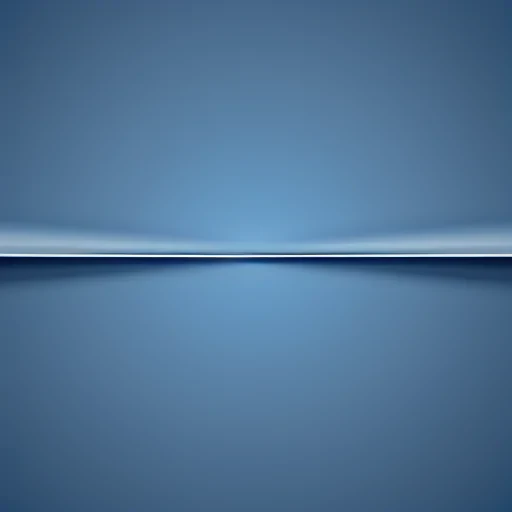 Tranquil Blue Horizon with Soft Gradients and Subtle Light Reflections