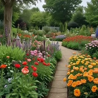flower garden