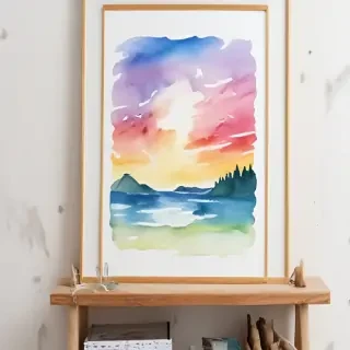 free printable watercolor art