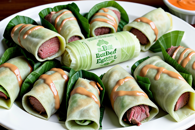corned beef and cabbage egg rolls