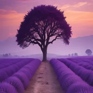 aesthetic purple pictures