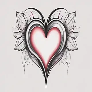 heart tattoo png
