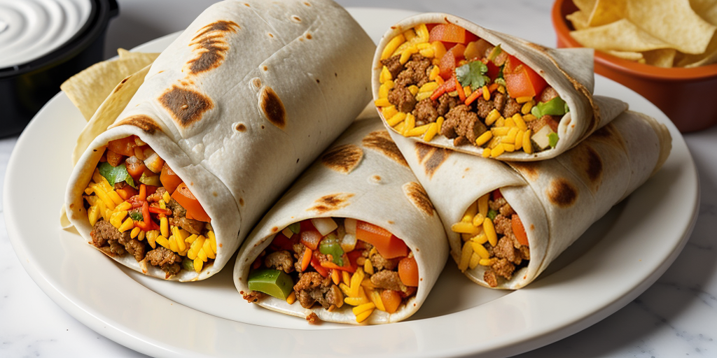 reheating burritos in air fryer