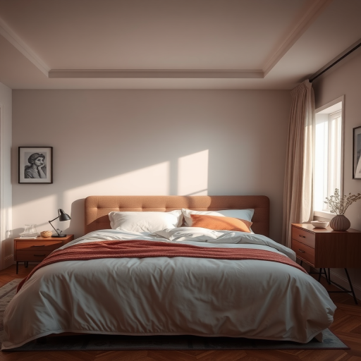 background of a bedroom