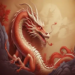 chinese dragon background