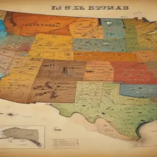 map of usa states