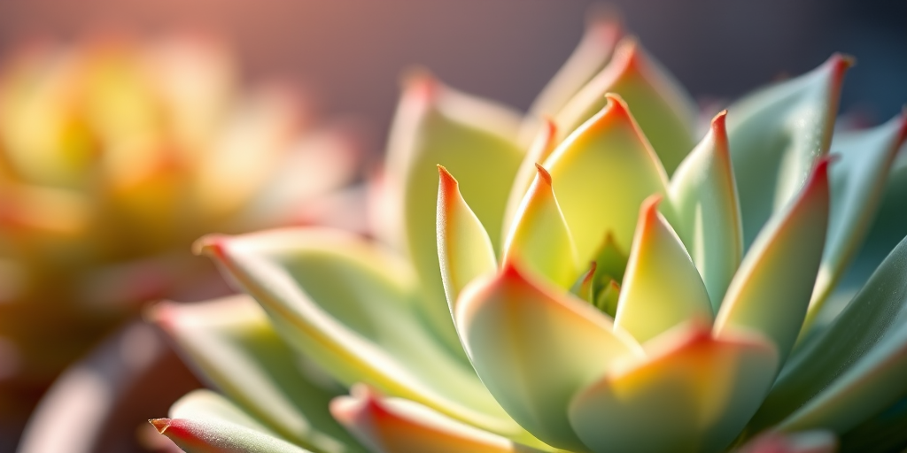 High-resolution close-up of a Haworthia succulent with sharp focus, natural sunlight, f/2.8 aperture, 50mm lens, ISO 100, macro photography, soft backdrop bokeh, DSLR camera.