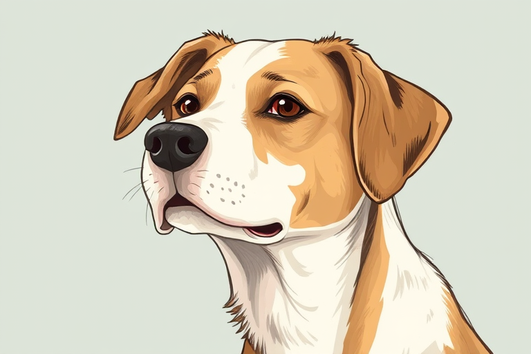 dog illustration