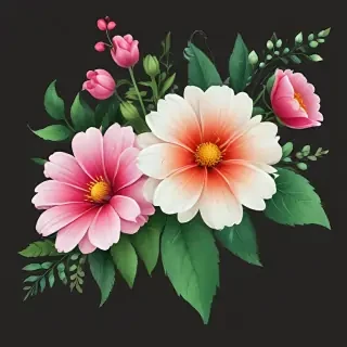 transparent background flower clipart