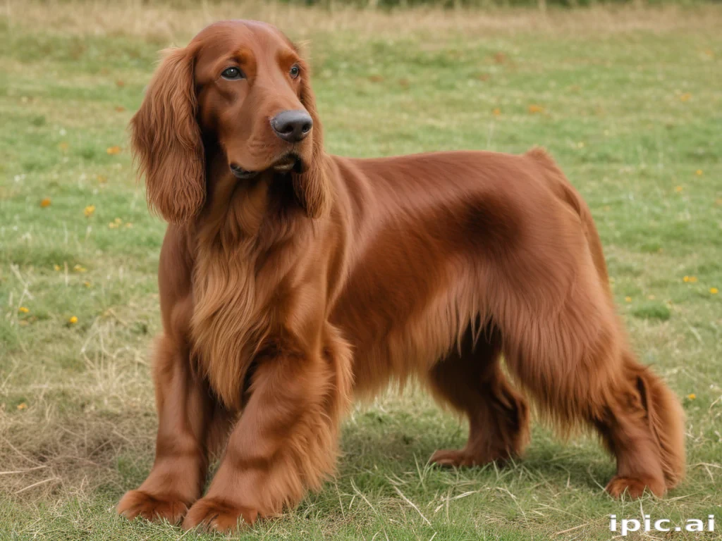 irish setter dog breed