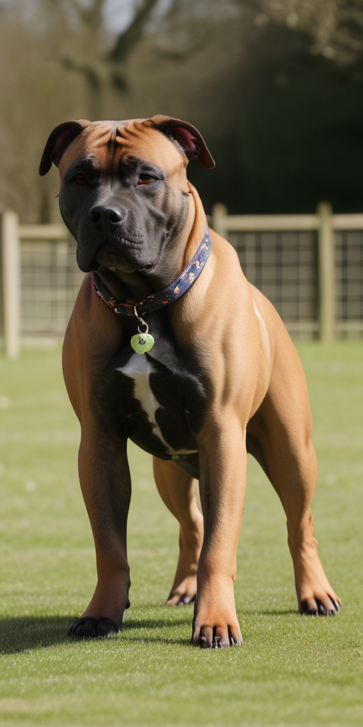 staffy bull bullmastiff