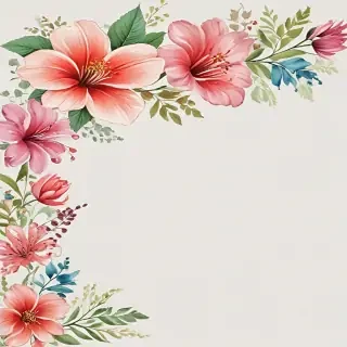 border flower png