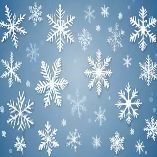 snowflakes clipart transparent background