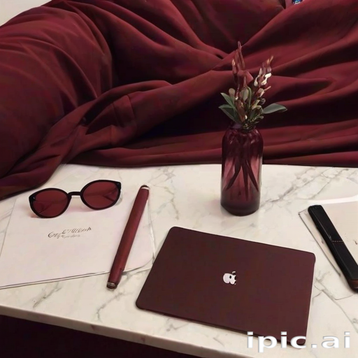 maroon aesthetic