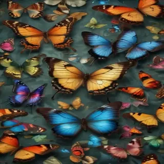beautiful butterflies wallpaper