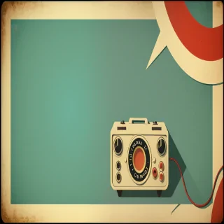 retro background