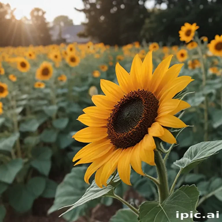 aesthetic sunflower