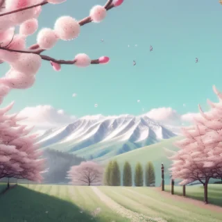 spring background aesthetic