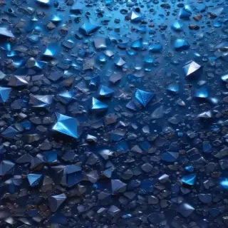 blue sparkle background