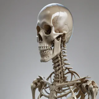 skeleton transparent