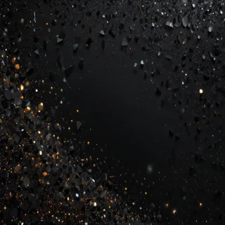 glitter black background