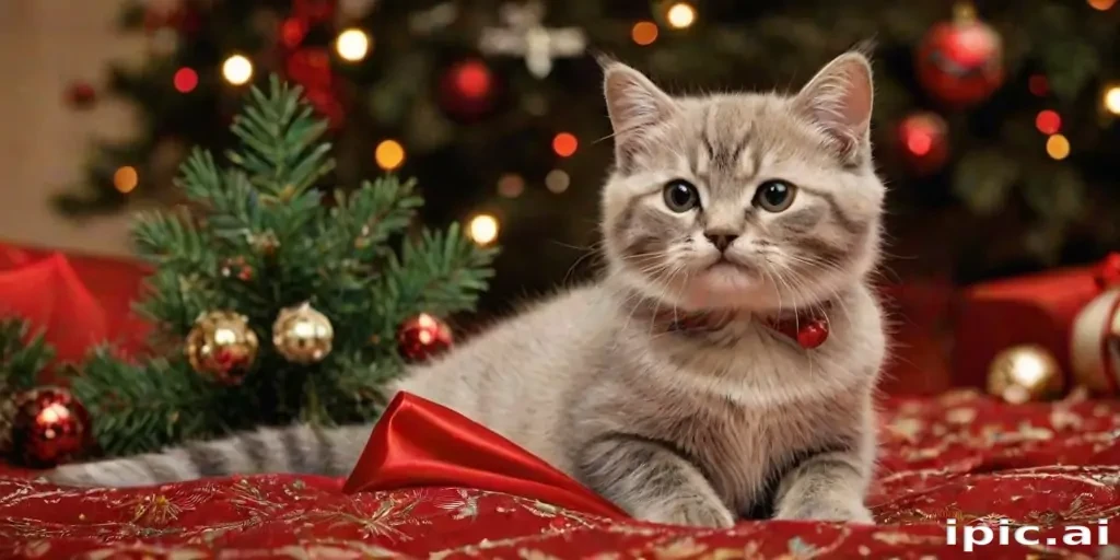 cat christmas wallpaper