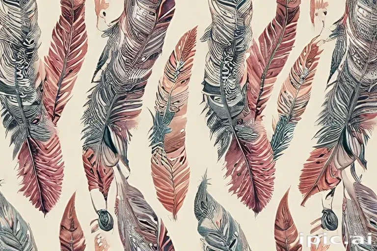 feather design