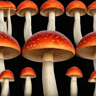 mushroom transparent