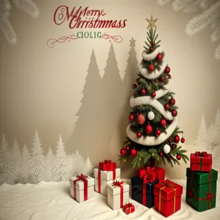 vintage christmas wallpaper