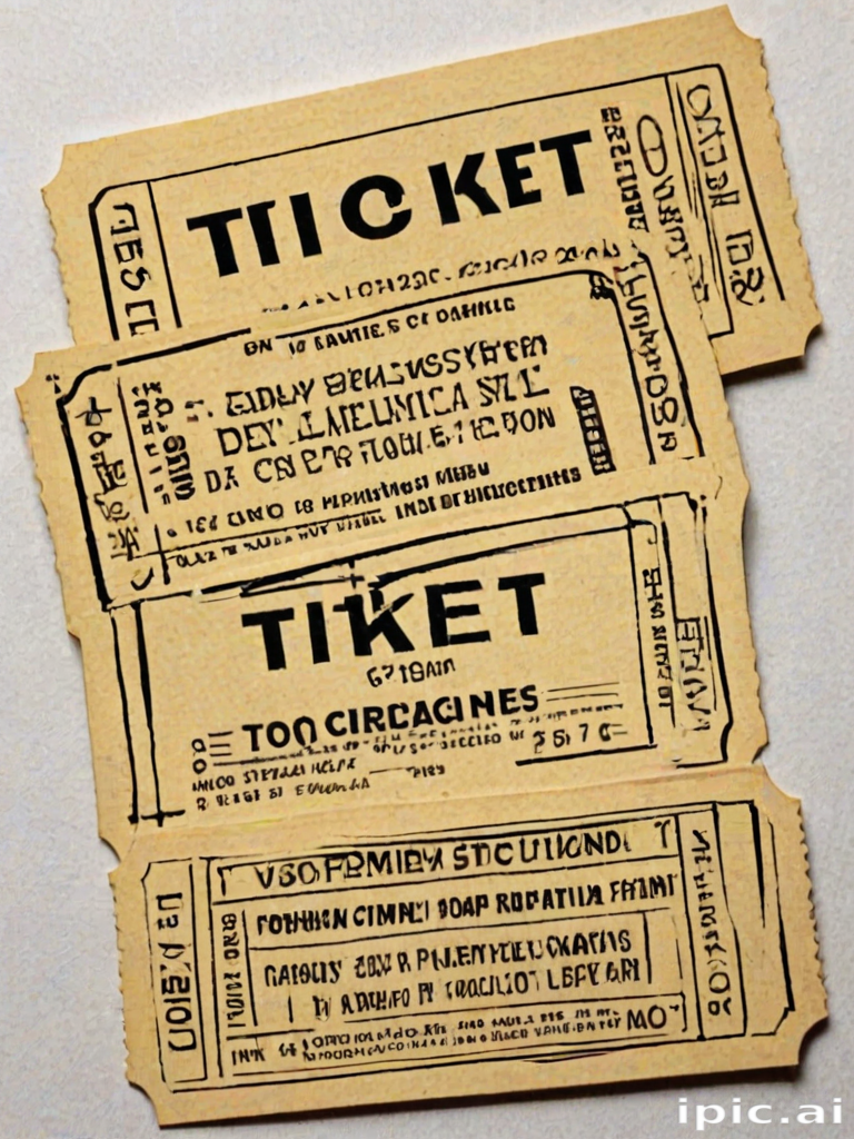 ticket clip art