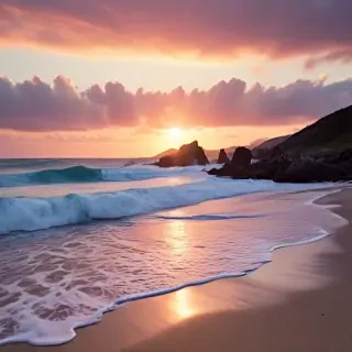 ios beach wallpaper
