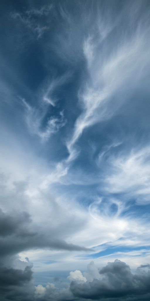 Capture a high-resolution image of a dramatic cloudscape with swirling gray clouds, using a DSLR camera with a 24mm lens, aperture set to f/8, ISO 100, shutter speed 1/200 sec, in landscape orientation, shot from a low angle to emphasize the clouds' texture and depth.