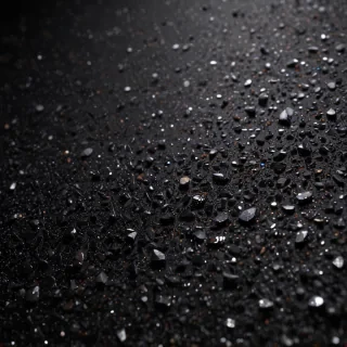 black background glitter
