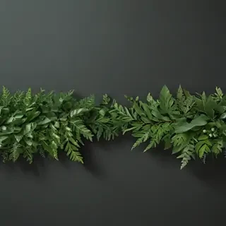 greenery border